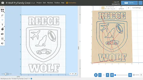 R Wolf P3 Family Crest