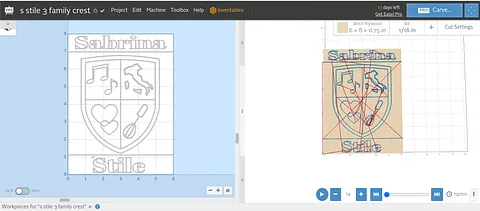 s stile 3 family crest