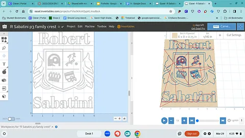 R Sabatini p3 family crest