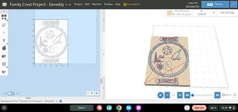 Family Crest Project - Dereddy