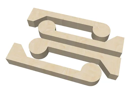 Angled Glue Up Clamp Jig