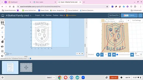 H Bukhat Family crest