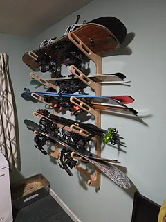 Snowboard Rack