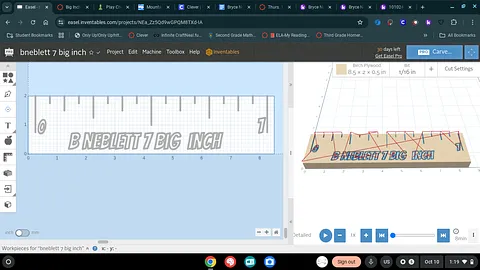 B neblett 7 big inch