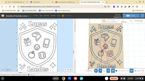 llandes 8 family crest