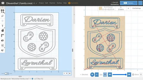Dleventhal 1 family crest