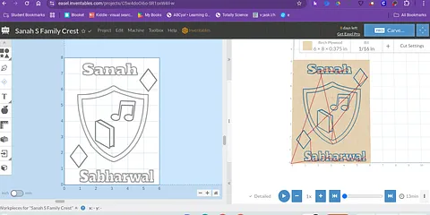 Sanah S Family Crest