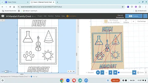 H Mandart Family Crest