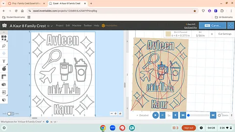 A Kaur 8 Family Crest