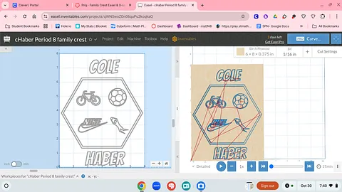 cHaber Period 8 family crest