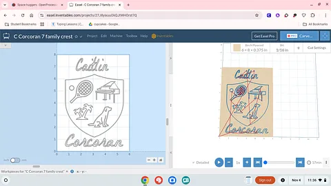 C Corcoran 7 family crest