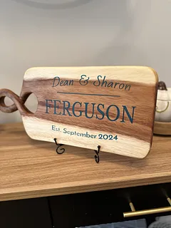 Charcuterie Board with Epoxy