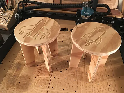 Remake of "DIRESTA Wood Stool "