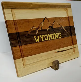 wyoming mountain inlay