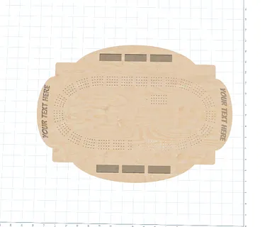 Customizable Cribbage Board
