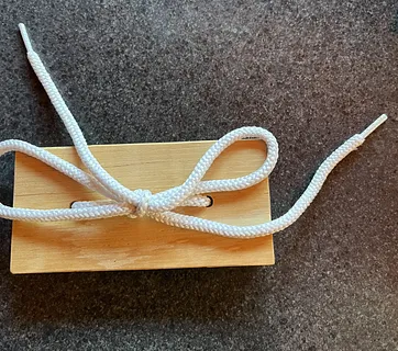 Shoelace Practice Board