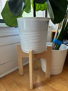 Simple H plant stand