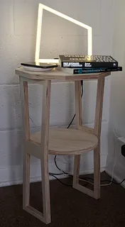 Nonagonal Nightstand
