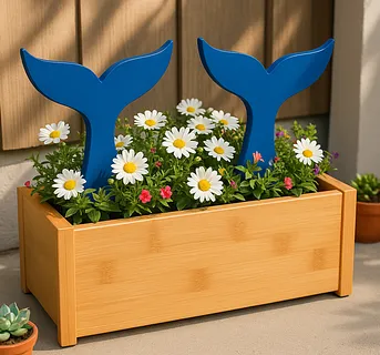 Whale Tail Planter