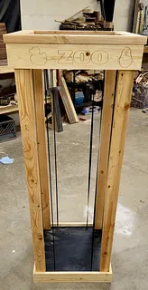 stuffed animal jail/zoo