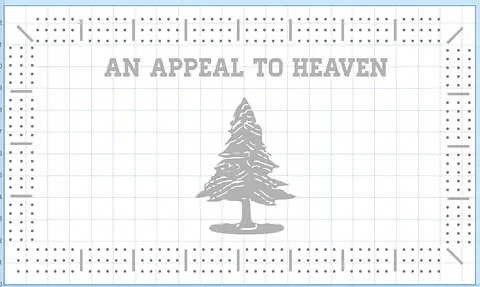 Cribbage board an appeal to heaven