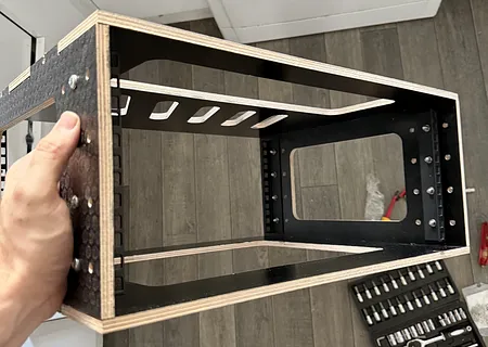 4U Fly Rack Sleeve for a Peli Case