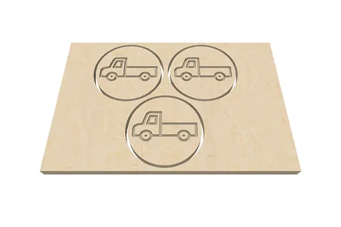Truck Coasters