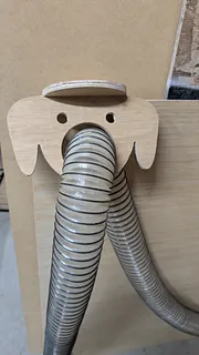 elephant dust hose hanger