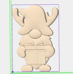 Christmas Gnome Present