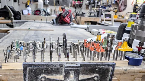 TF Custom - Wall Router Bit Holder 1/4 & 1/2"