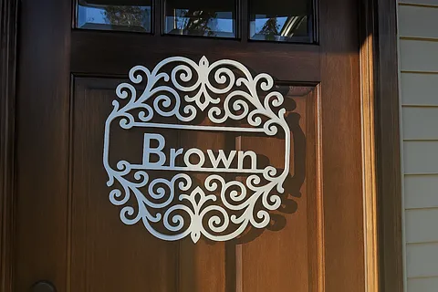 Brown Monogram