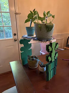 Super Mario 3 Pipe and Vine Plant Shelf