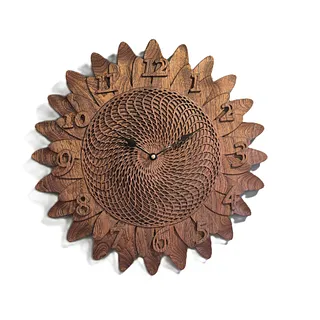 Sunflower Clock