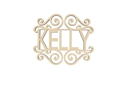 Kelly Outline Monogram