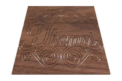 Thomas english monogram