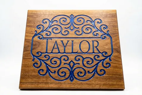 Taylor royal monogram Cinzel