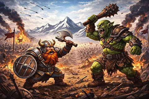 Dwarf vs Orc