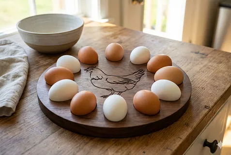 Round Egg Holder